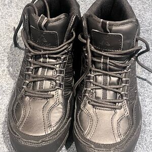 Black Combat & Moto Boots